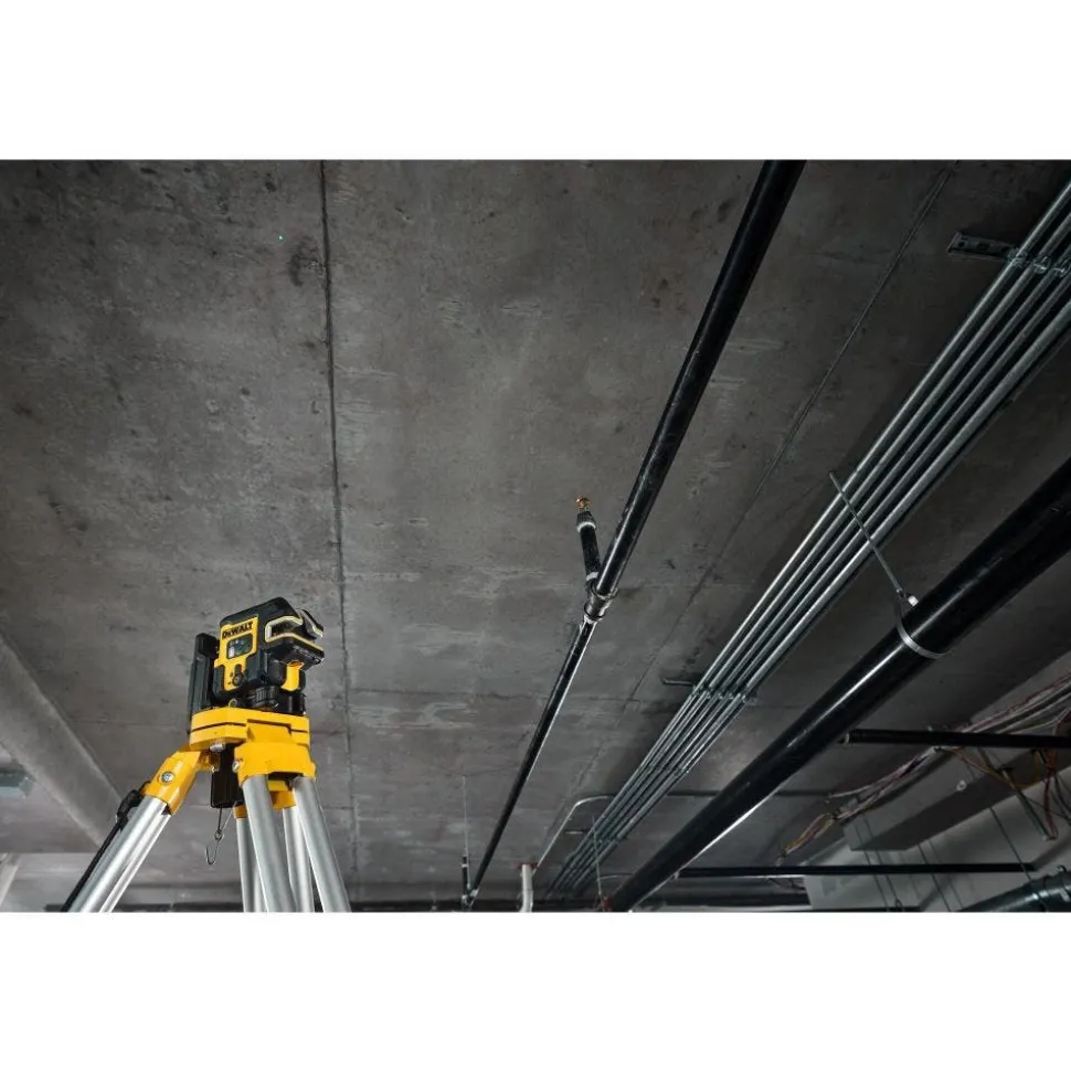 DeWalt USB Rechargeable Green 5 Spot and Cross Line Laser Base Kit DCLE14251GB