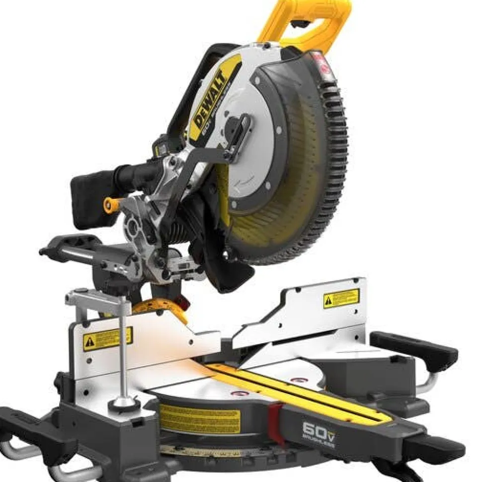 DeWalt 60V FlexVolt 12" Double Bevel Sliding Miter Saw (Bare Tool) DCS781B