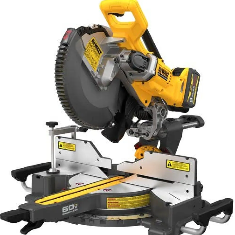 DeWalt 60V FlexVolt 12" Double Bevel Sliding Miter Saw (Bare Tool) DCS781B