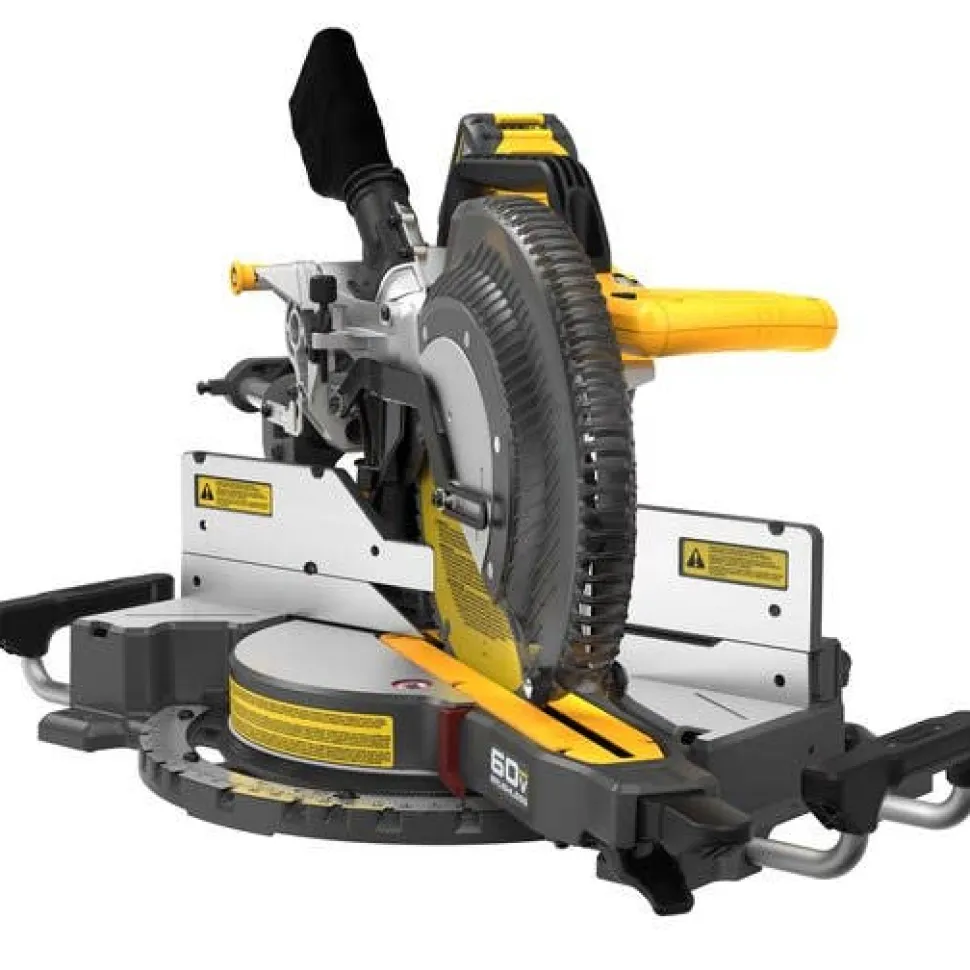 DeWalt 60V FlexVolt 12" Double Bevel Sliding Miter Saw (Bare Tool) DCS781B