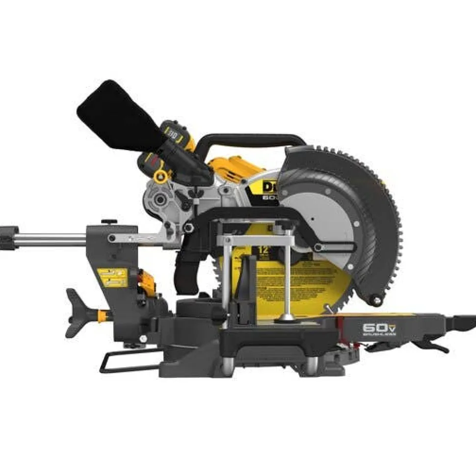 DeWalt 60V FlexVolt 12" Double Bevel Sliding Miter Saw (Bare Tool) DCS781B