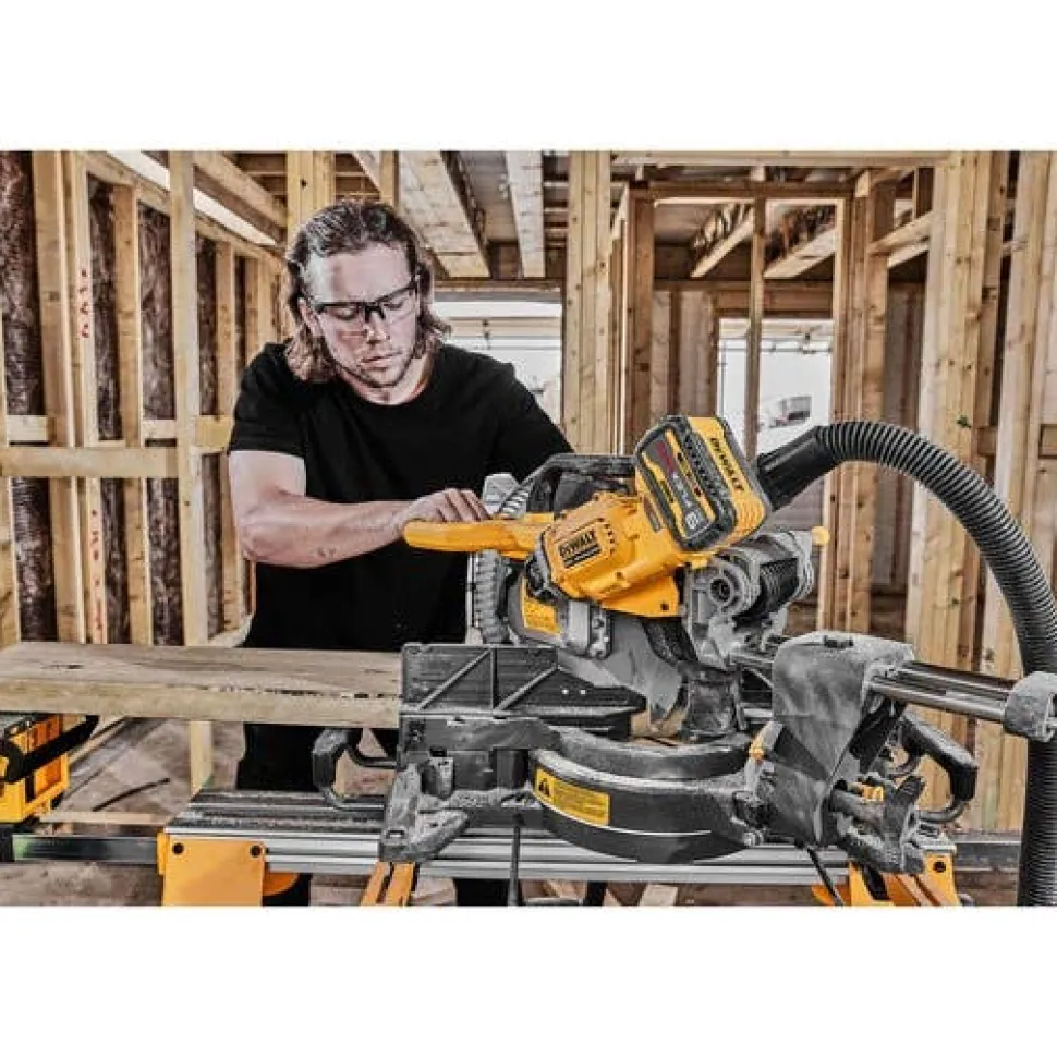 DeWalt 60V FlexVolt 12" Double Bevel Sliding Miter Saw (Bare Tool) DCS781B