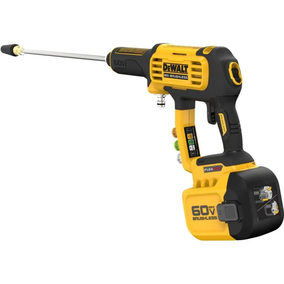DeWalt 60V Flexvolt 1000 PSI Power Cleaner Pressure Washer (Tool Only) DCPW1000B