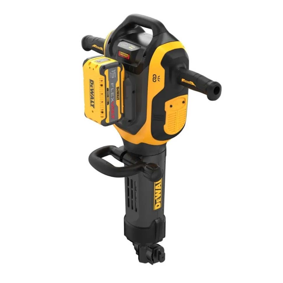 DeWalt 60V 41 Lbs. 1.125" HEX Breaker Hammer Kit DCH966Z2K