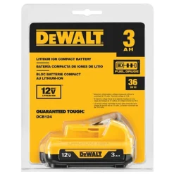 DeWalt 12V MAX 3.0Ah Lithium Ion Battery DCB124
