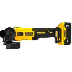 DeWalt 20V MAX* Brushless Cordless 4 1/2 in. Slide-Switch Grinder Kit DCG407P1