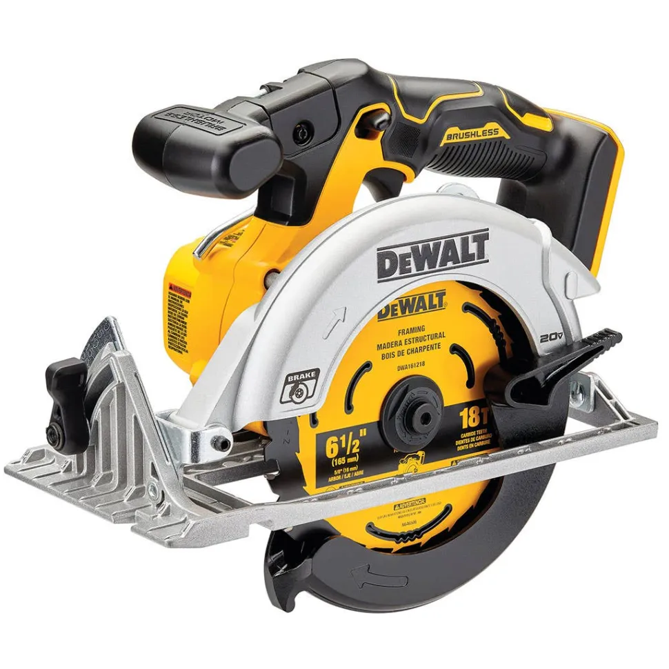 DeWalt 20V Max 6-1/2" Brushless Cordless Circular Saw (Tool Only) DCS565B