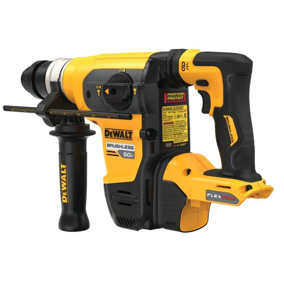 DeWalt 60V MAX 1-1/4" Brushless Cordless SDS-Plus Rotary Hammer (Tool Only) DCH416B