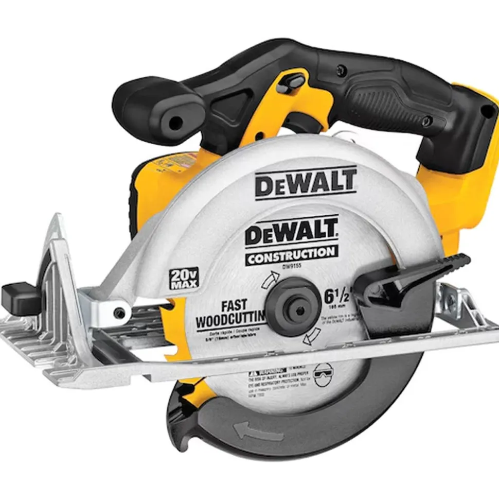 DeWalt 20V MAX* 6-1/2" Circular Saw With 20V MAX* 3Ah Battery (4 Pack) DW-DCB200-4-DW-DCS391B
