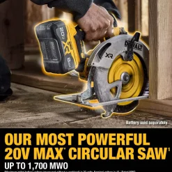 DeWalt 20V MAX 7-1/4