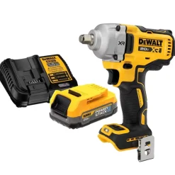 DeWalt 20V MAX 1/2" Mid-Range Impact Wrench w/ Hog Ring Anvil 1.7Ah Starter Kit DCF891B-DCBP034C