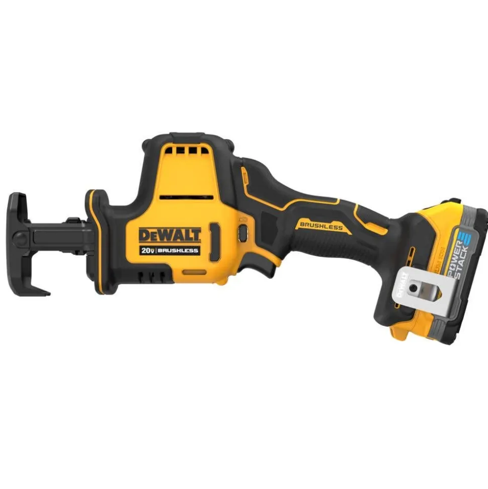 DeWalt 20V MAX One Handed Reciprocating Saw With Powerstack Battery DCS369E1