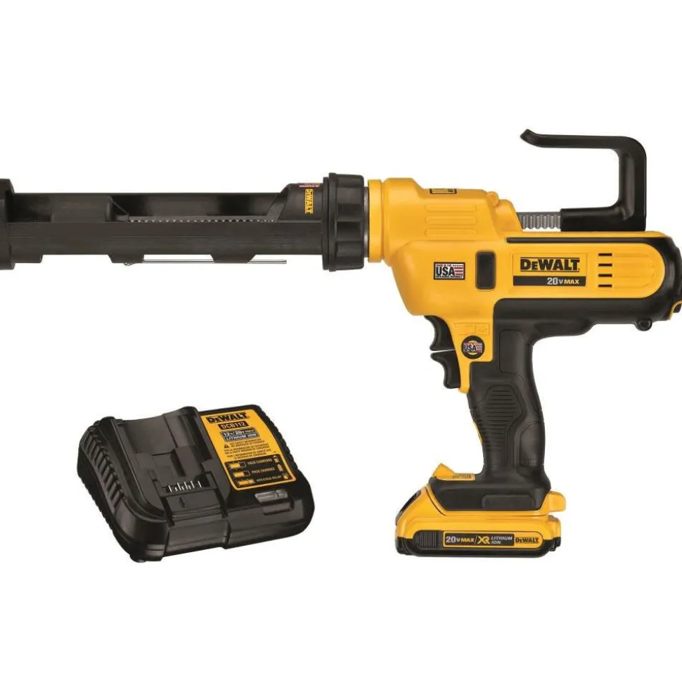 DeWalt 20V MAX* 10oz/300ml Adhesive Gun Kit DCE560D1