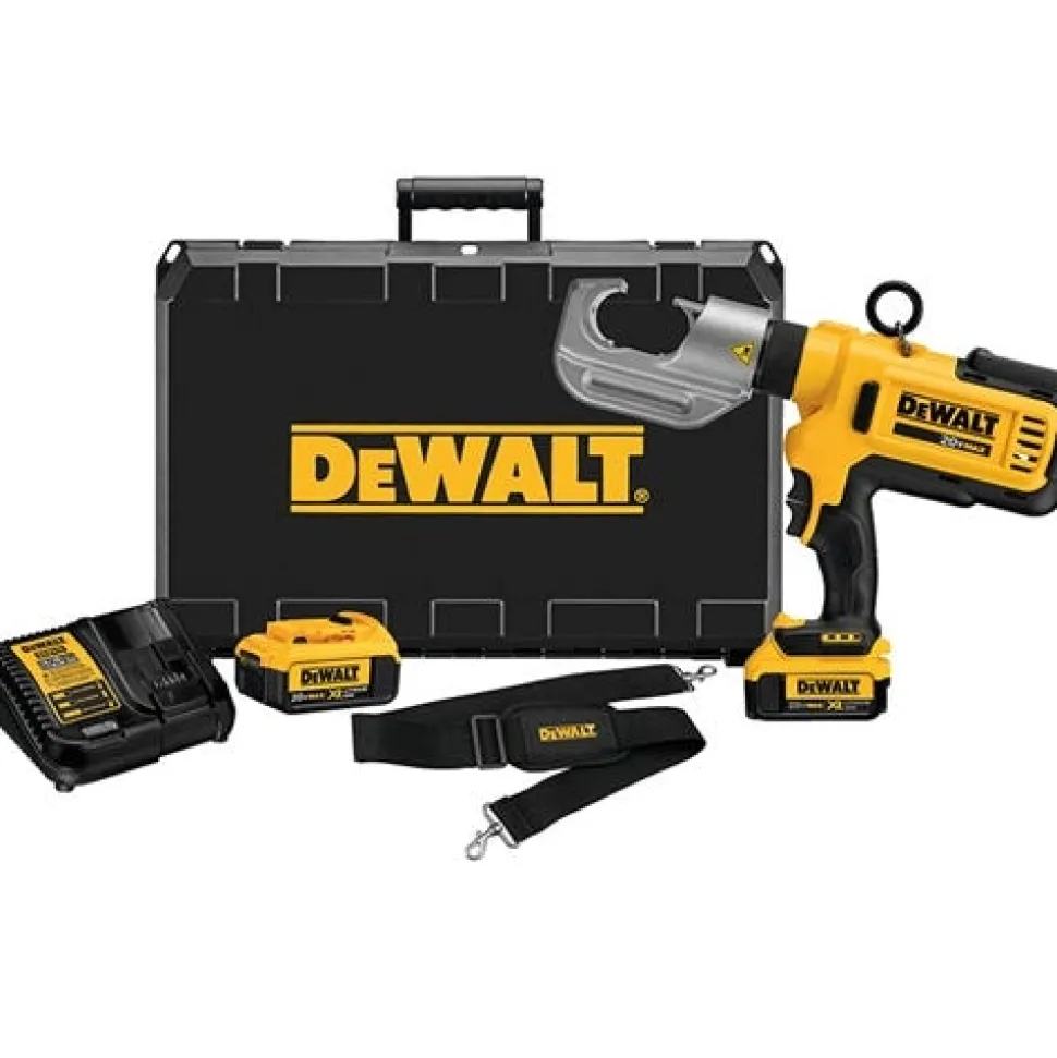 DeWalt 20V MAX 12-Ton Died Cable Crimping Tool Kit DCE300M2