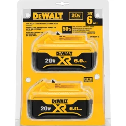 DeWalt 20V MAX* XR 6Ah Battery (2 PK) DCB206-2