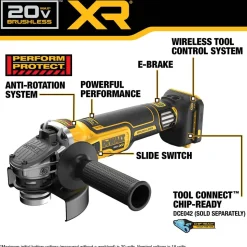 DeWalt 20V MAX XR Brushless Cordless 4-1/2
