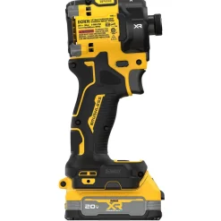 DeWalt 20V MAX XR Brushless Cordless 1/4 in. Quiet Hydraulic Impact Driver Kit with XR POWERSTACK DCF870E1