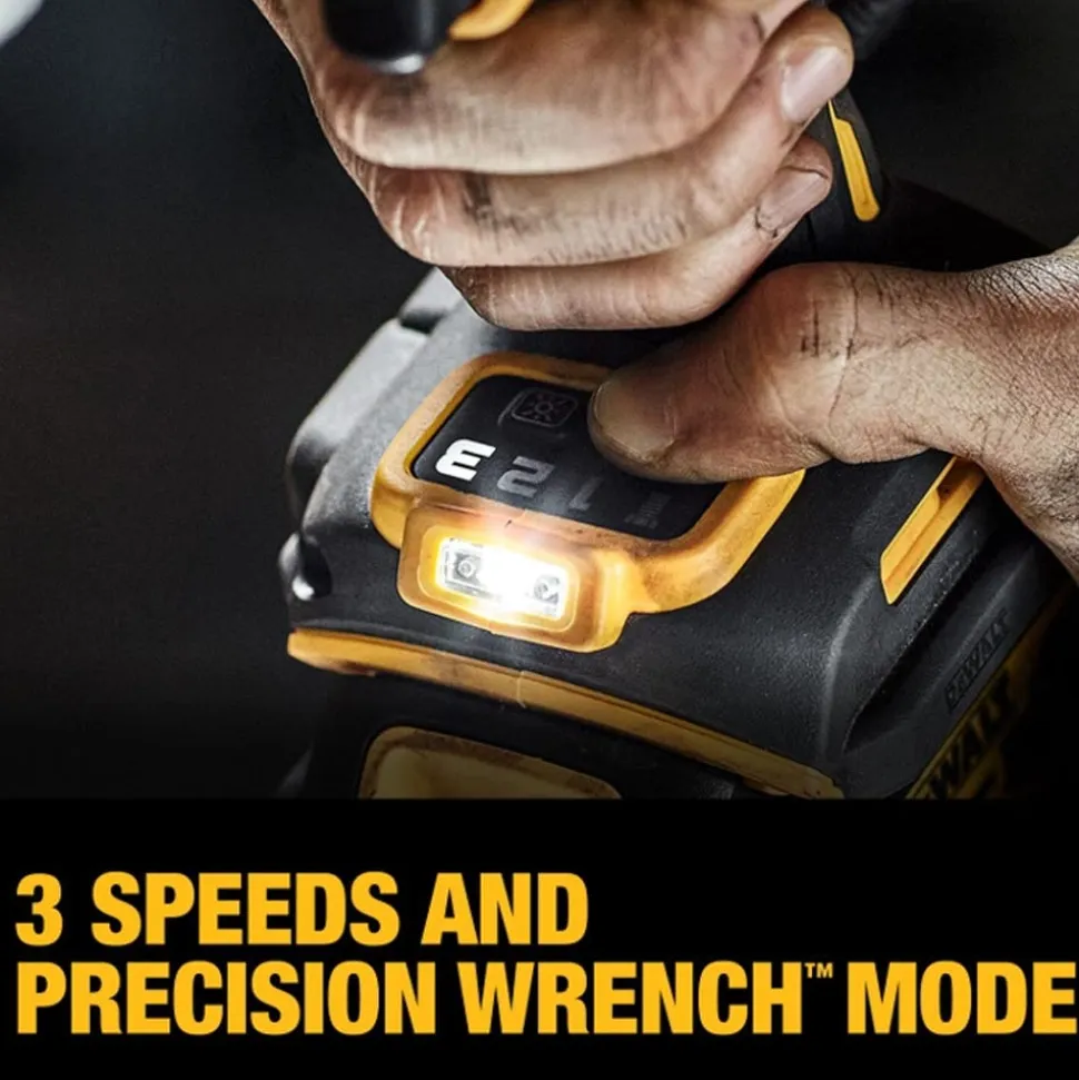 DeWalt 20V MAX XR Brushless Cordless 3/4" High Torque Impact Wrench With Hog Ring Anvil Kit with XR POWERSTACK DCF964GH1