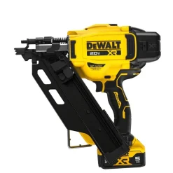 DeWalt 20V MAX XR Brushless Cordless 30 Degree Paper Tape Framing Nailer Kit DCN930P1