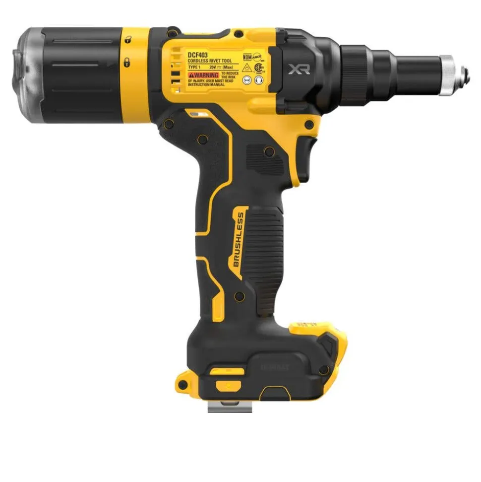 DeWalt 20V MAX* XR Brushless Cordless 3/16" Rivet Tool (Tool Only) DCF403B