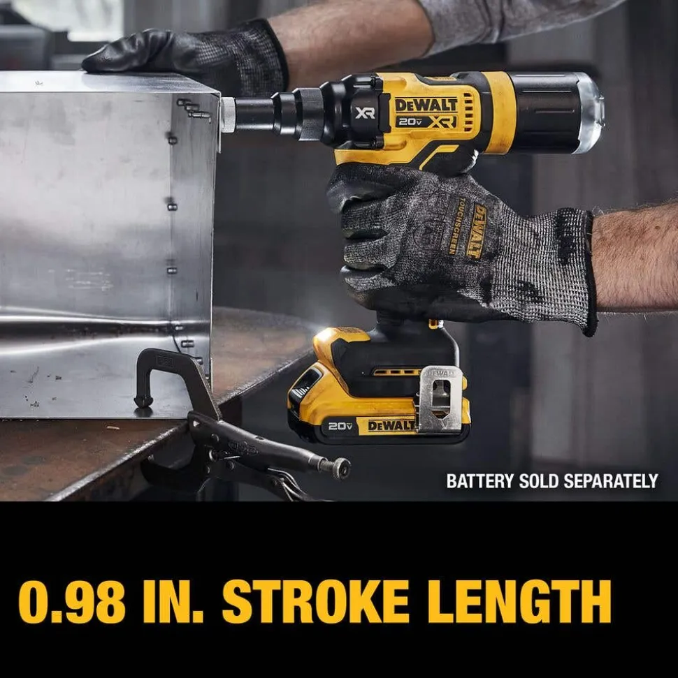 DeWalt 20V MAX* XR Brushless Cordless 3/16" Rivet Tool Kit DCF403D1