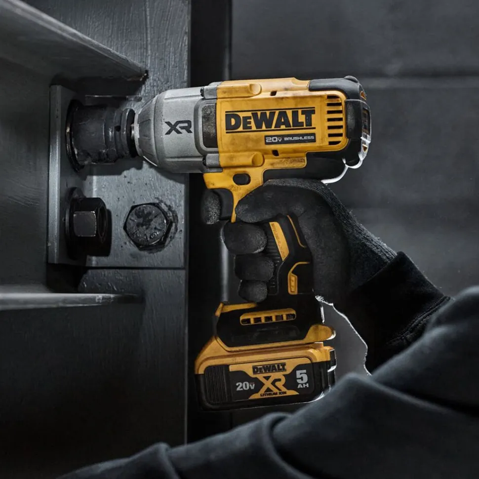 DeWalt 20V MAX XR 1/2" High Torque Impact Wrench w/ Hog Ring Anvil Kit DCF900P2