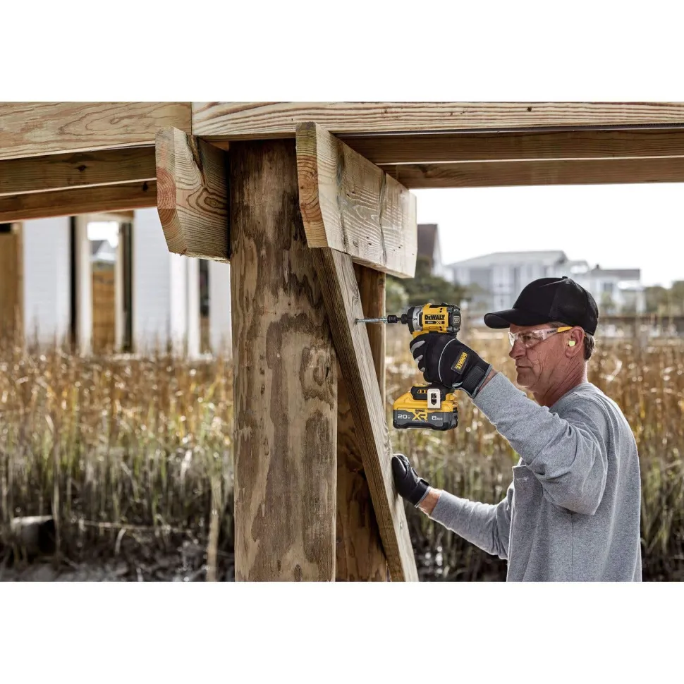 DeWalt 20V MAX* XR 3-Speed 1/4" High Torque Impact Driver (Tool Only) DCF860B