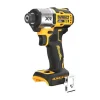 DeWalt 20V MAX* XR 1/4" 3-Speed Impact Driver (Tool Only) DCF845B