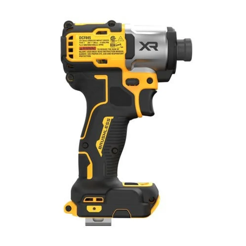 DeWalt 20V MAX* XR 1/4" 3-Speed Impact Driver (Tool Only) DCF845B