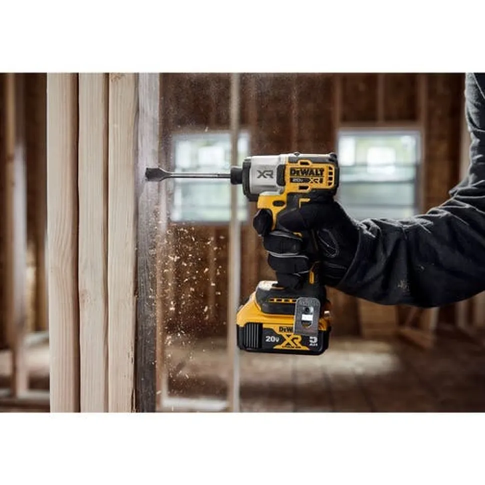 DeWalt 20V MAX* XR 1/4" 3-Speed Impact Driver (Tool Only) DCF845B