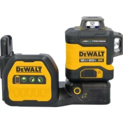 DeWalt 20V MAX XR 3x360 High Precision Green Laser DCLE34033D1