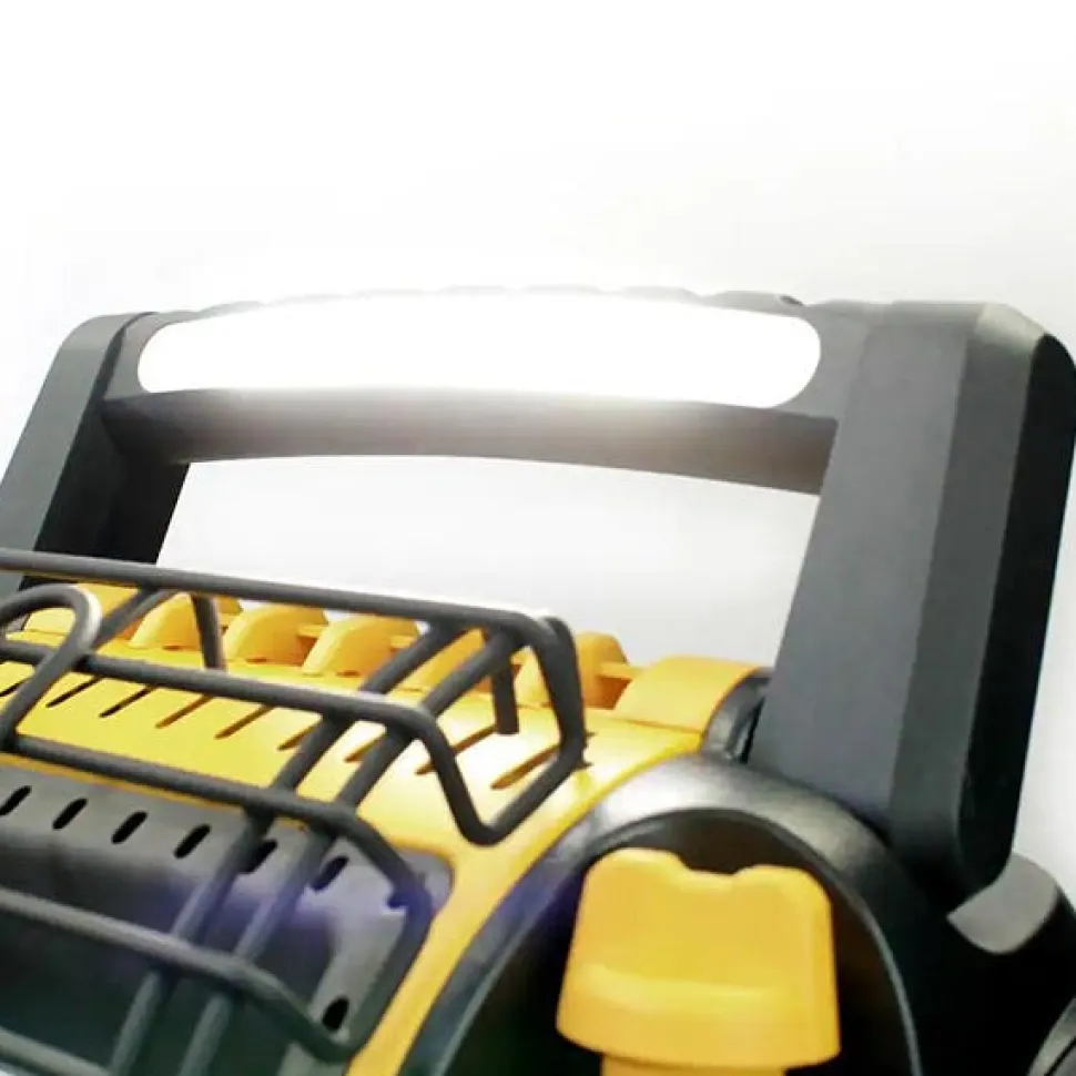 DeWalt 20V Propane Radiant Heater USB Charger & Light 12,000 BTUs DXH12B