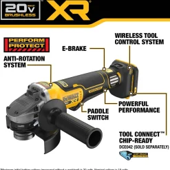DeWalt 20V XR Cordless 4-1/2