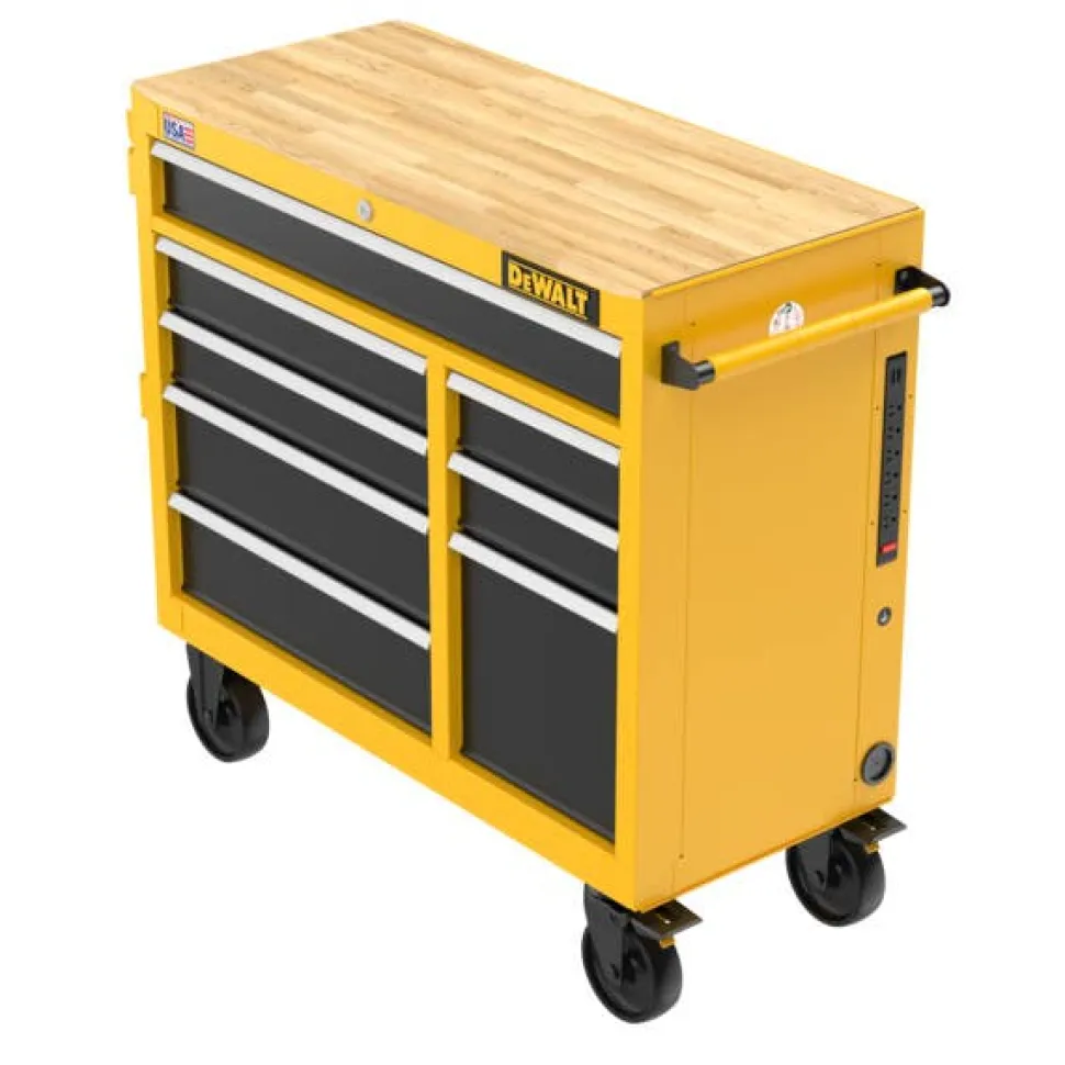 DeWalt 40" Wide 8 Drawer Mobile Workstation DWST41083