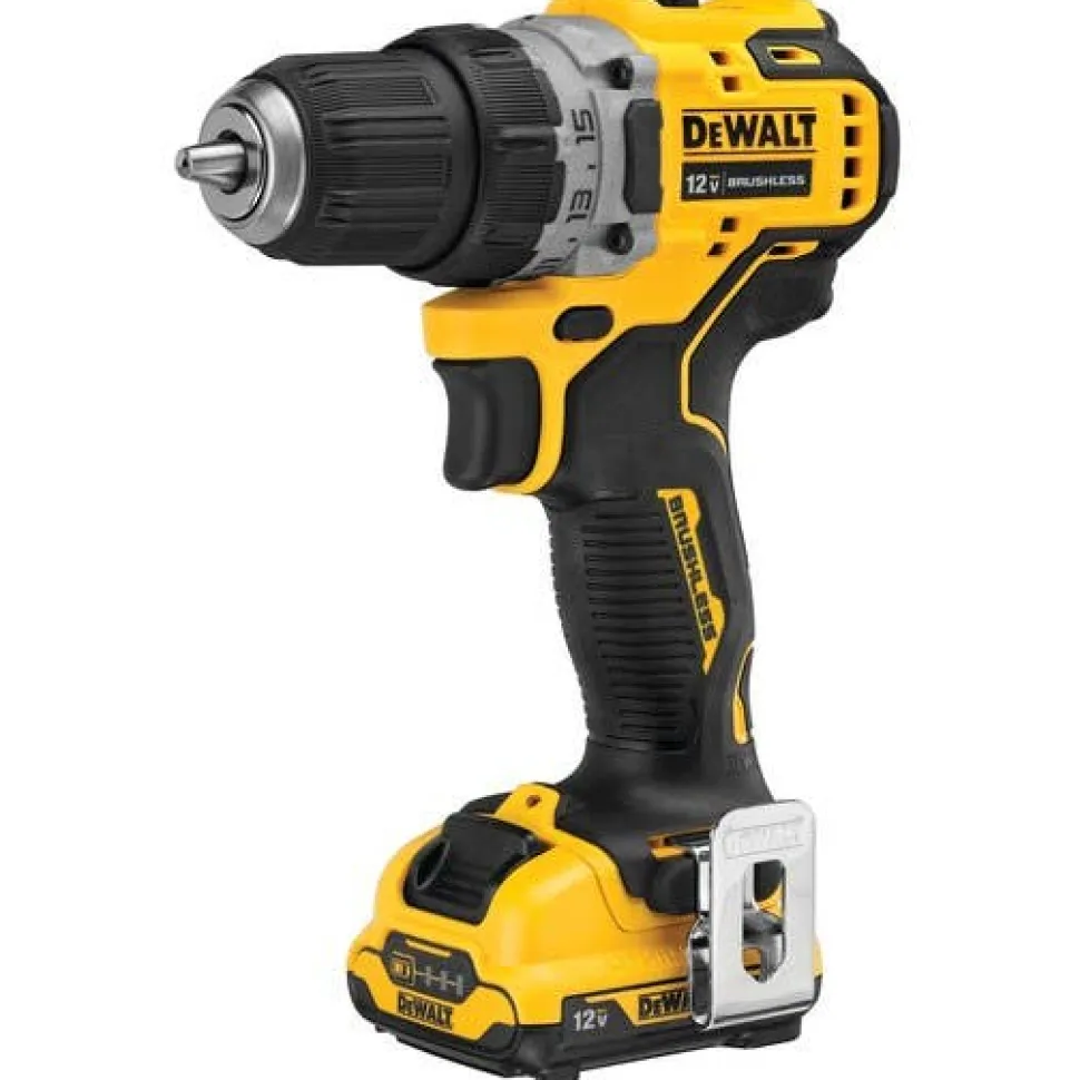 DeWalt XTREME 12V Brushless 3/8" Cordless Drill/Driver Kit DCD701F2