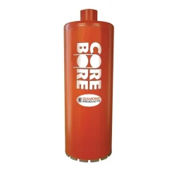 Diamond Products 6" Heavy Duty Orange Wet Core Bore Bit 00010