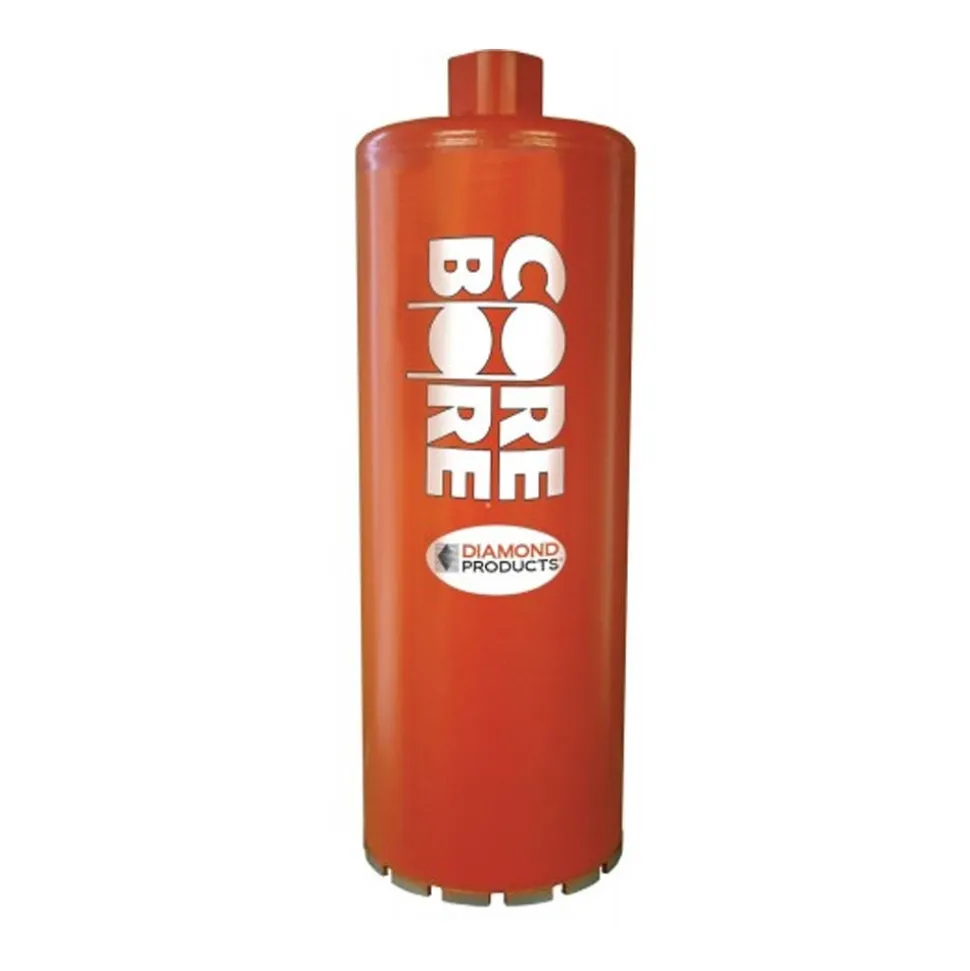 Diamond Products 6" Heavy Duty Orange Wet Core Bore Bit 00010