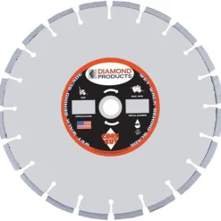 Diamond Products 30" x .187 x 1" Core Cut OPT Super PRO Cured Concrete (Hard Aggregate) Wet Blade OPTC4100X