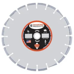 Diamond Products 36" x .187 x 1" Core Cut OPT Super PRO Asphalt Overlay Concrete Wet Blade OPTC5500DX