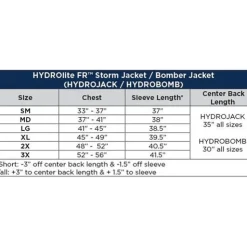 DriFire HydroLite FR Fluorescent Yellow Extreme Weather Bomber NSA-HYDROBOM-YB