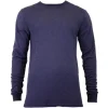 DriFire TecGen FR Navy Blue Long Sleeve T-Shirt NSA-C541NNBLS