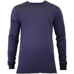 DriFire TecGen FR Navy Blue Long Sleeve T-Shirt NSA-C541NNBLS