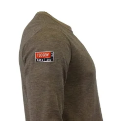DriFire TecGen FR Tan Long Sleeve T-Shirt NSA-C541NTNLS