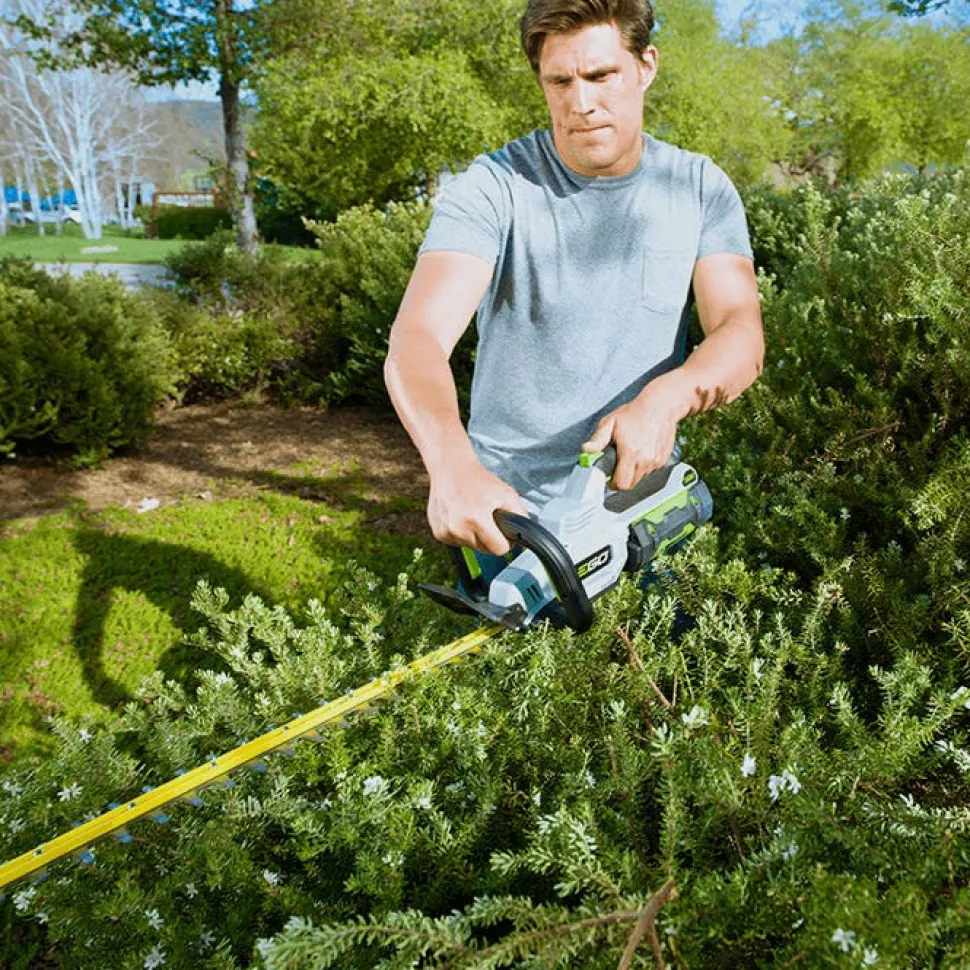 EGO POWER+ 24" Brushless 1" Cut Capacity Hedge Trimmer w/ 2.5Ah Battery & Charger Kit HT2411