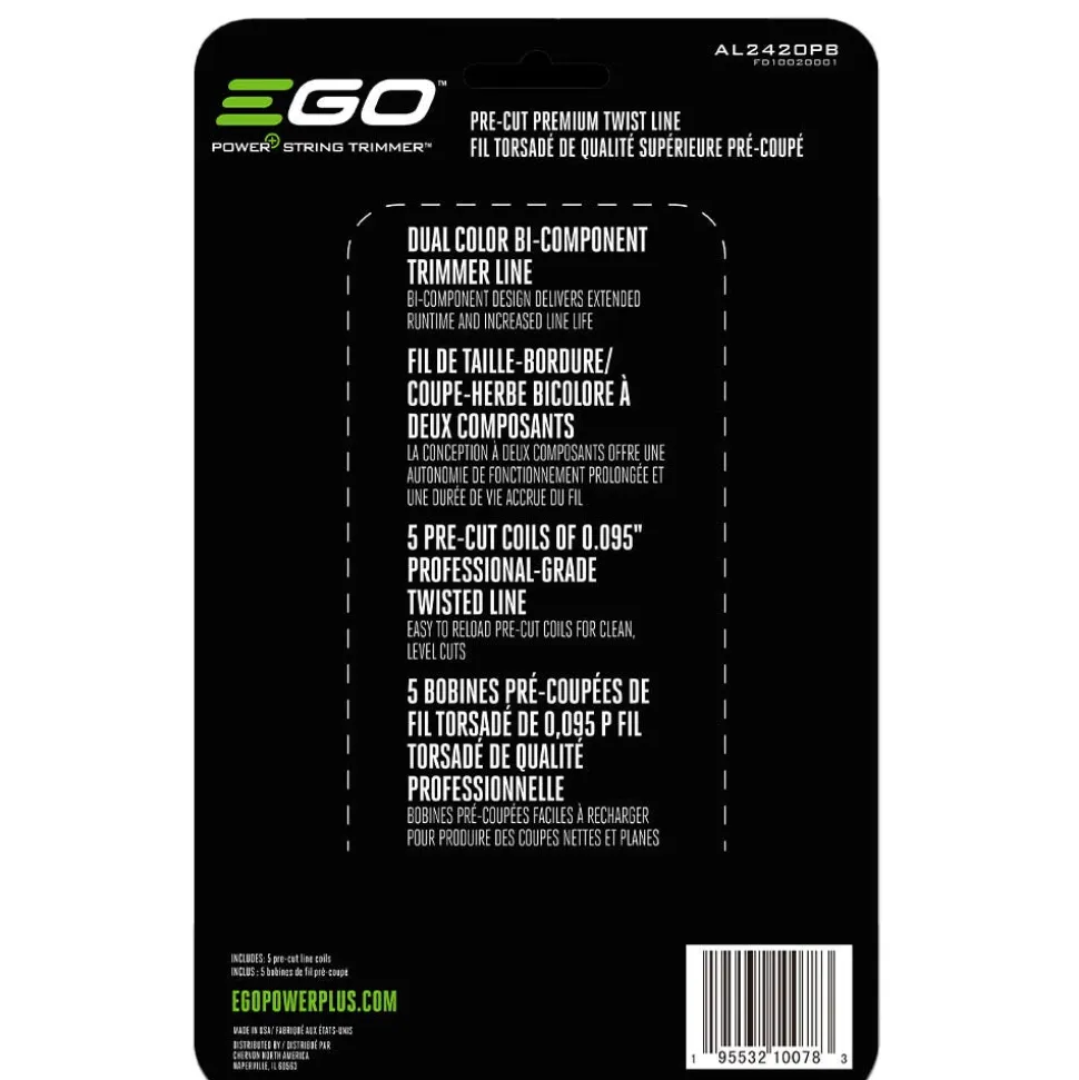EGO Power Equipment EGO Pre-Cut Premium Twist Line AL2420PB
