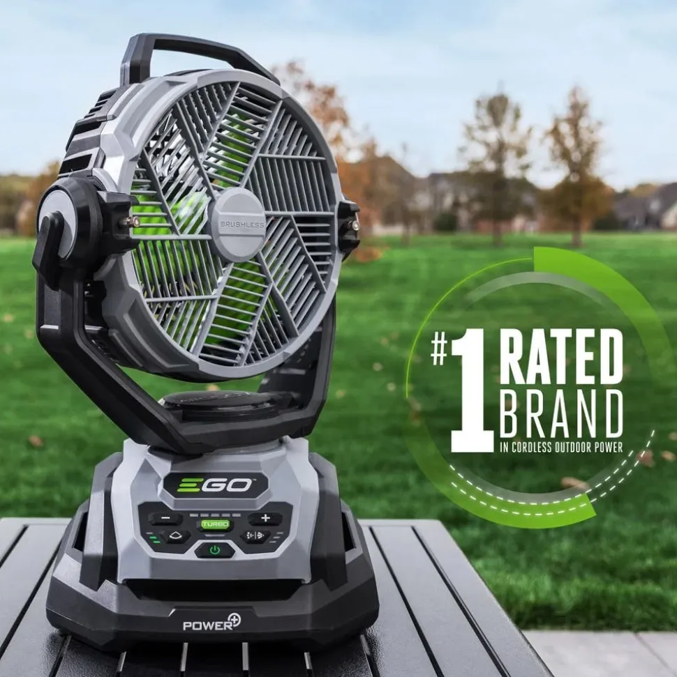 EGO Power Equipment POWER+ 10" Oscillating Misting Fan Tool Only FN1000