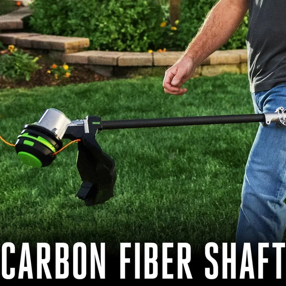 EGO Power Equipment POWER+ 16" POWERLOAD String Trimmer with Telescopic Carbon Fiber Shaft ST1610T