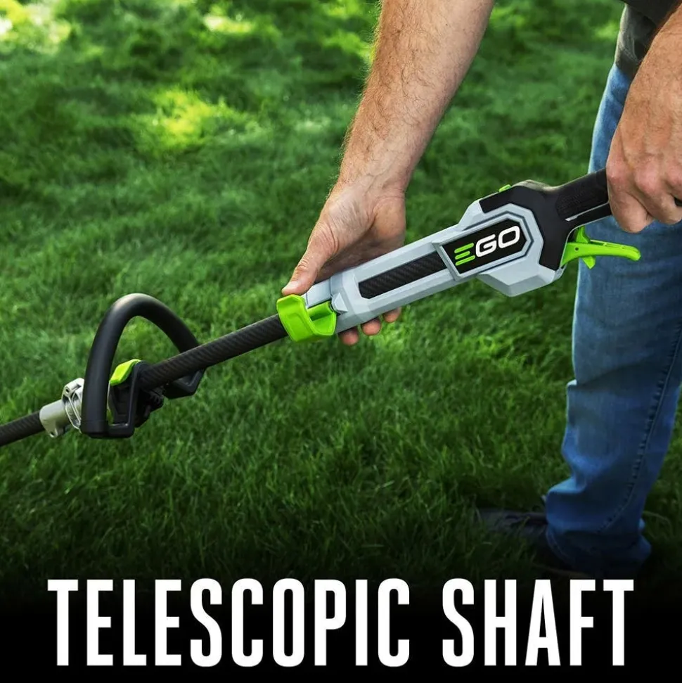 EGO Power Equipment POWER+ 16" POWERLOAD String Trimmer with Telescopic Carbon Fiber Shaft ST1610T