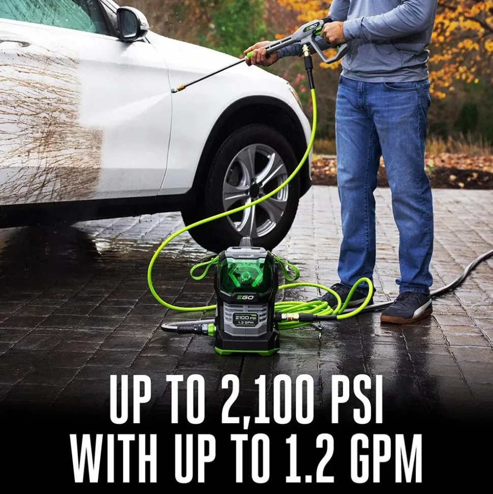 EGO Power Equipment POWER+ 2100 PSI Compact Pressure Washer (Tool Only) HPW2100