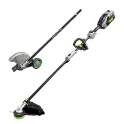 EGO POWER+ Multi-Head Combo Kit; 16" Carbon Fiber String Trimmer with POWERLOAD, Carbon Fiber Edger, and 56V Power Head with 4.0Ah Battery and 320W Charger MHC1603